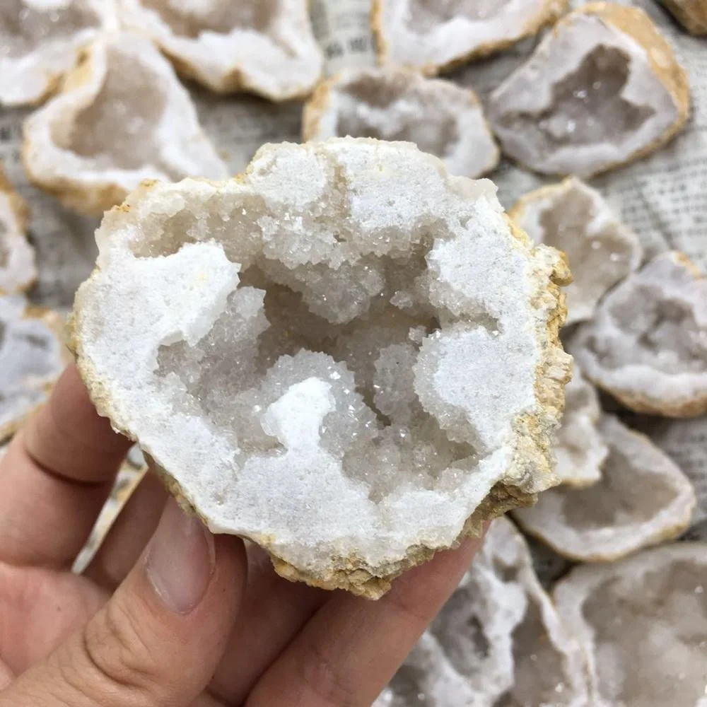 New Natural Stone Agate Slice Quartzs Crystal